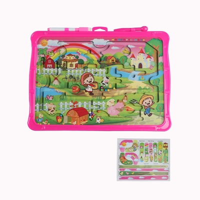 قیمت خوب آموزش و پرورش مزرعه شاد Montessori اسباب بازی های پیش دبستانی لابراتوار مغناطیسی آنلاین